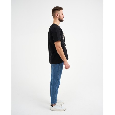 Male T -shirt KAFTAN "Number one", black, size 54-3