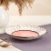 Plate "Persia", flat, ceramics, pink, 19 cm, 1 variety, Iran