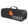 Automobile bag with silkography (45x15x15 cm), black