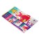 A book with stickers and stencils "Designer's album. Fashion show"