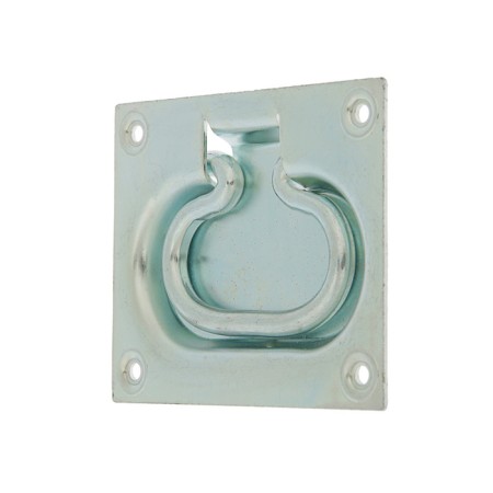 Hidden hidden handle 100x80 mm, zinc coating-1
