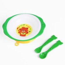 A set of children's utensils 