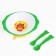 A set of children's utensils "Bear", a plate on a suction cup 250ml, fork, spoon
