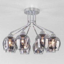 Люстра Marci, 8x40Вт E27, цвет хром