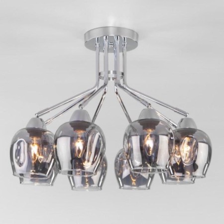MARCI chandelier, 8x40W E27, color chrome