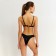 Swimsuit female separate minku color black, size 48
