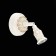 The lamp is wall-flowing ST LUCE. SL575.501.01. Stucchi. 1x3 W, LED, 8x11 cm, white color