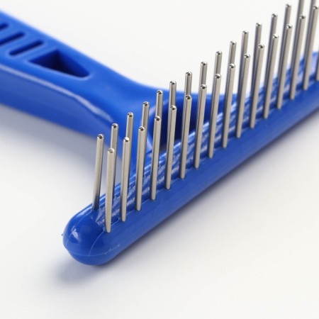 Comb-grade 2-ribs, 13.5 x 8.8 cm, blue-2