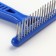 Comb-grade 2-ribs, 13.5 x 8.8 cm, blue