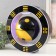 Levitative souvenir Light "Yin-Yang in a circle" Black ball d = 14 cm 26x14x26 cm