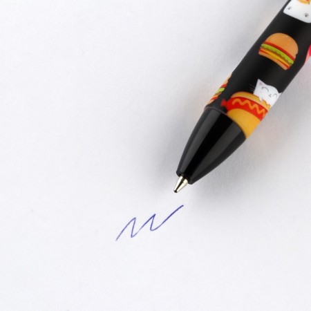 Automatic matte ballpoint pen “cats”, 0.7 mm-1