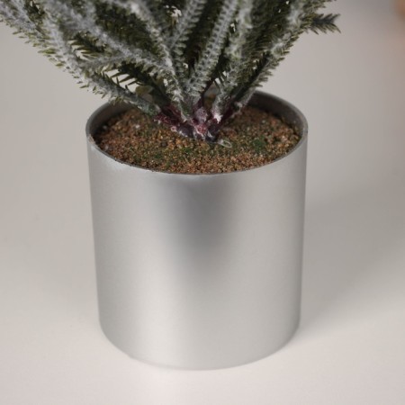 Artificial Christmas tree “Winter magic. Snowy "in the bucket 30x7.5 cm-2