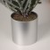 Artificial Christmas tree “Winter magic. Snowy "in the bucket 30x7.5 cm