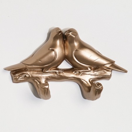 Nast-light decor "Doves", 10.5 x 7 cm, gold-2