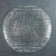 Plate "pizza", d = 35 cm, the color is transparent