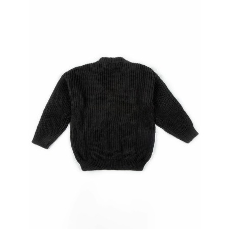 Cardigan Children's Knit, height 122 cm, black color-11
