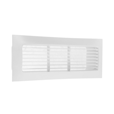 Ventilation grate, 60 x 204 mm, with a flange, stiff-4
