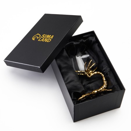 Cognac glass "Scorpio", 550 ml, gold-1