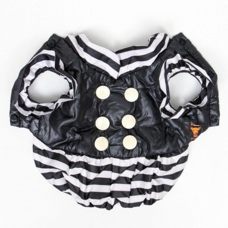 Jacket for dogs with shutters, size 6 (DS 43, Osh 44, OG 60 cm), black-8
