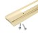 Furniture bracket RS1402, M/O = 192, Satin gold color