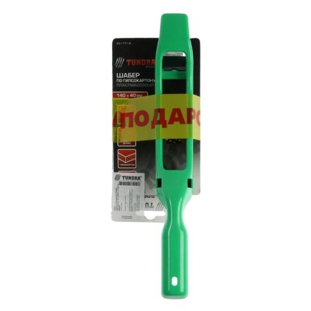 Chaber on drywall tundra, plastic, 140 x 40 mm + gift grid for Shaber - 1 pc.-5