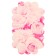 Cookie box, confectionery packaging with PVC lid, “peonies”, 10.5 x 21 x 3 cm