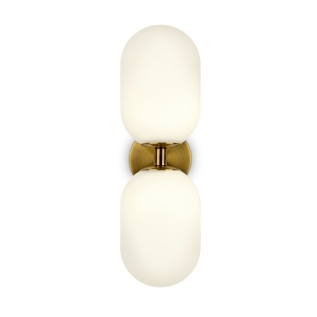 Бра Freya FR1012WL-02BS Sharlot, 120х180х390 мм, G9, 2х28Вт, цвет латунь-3