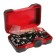 A set of drills with a tundra zenkovka, hexagonal and round shanks, 23 pcs.