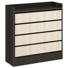 Yapt-3 shoe Jamaica, 700x270x746, Wenge/Dub Milk