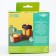 Container for storage of baby food "Crown", 360 gr., Green color