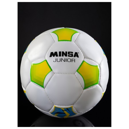 Ball football minsa junior, pu, manual stitching, 32 panels, p. 4-4
