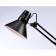 A table lamp with an E27 interchangeable lamp on the Ambrella Light, Desk, De7722, E27, Black Color