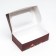 Folding box with the window "Happy New Year!", 25 x 15 x 7 cm