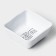 Sauls "White East", 150 ml, 8.3 × 8.3 × 3.8 cm, white color