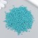 Glass beads 12/0 "green blue" bright 450 g