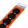 Set of magnets for boards D-4cm, 4 pieces, on a blister, black