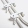Holder for a canopy, white color