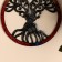 Panel wall "Tree of life" wood, glass 30 cm