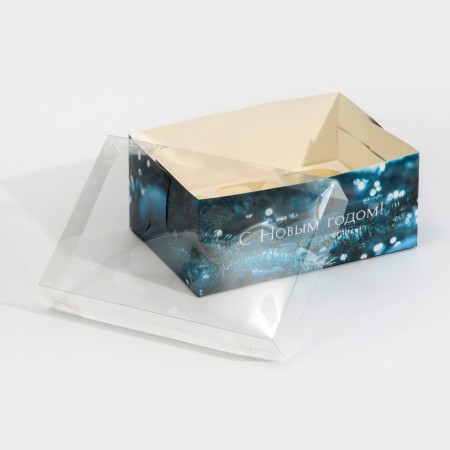 Blue Participer Capcake, 23 x 16 x 10 cm, New Year-3