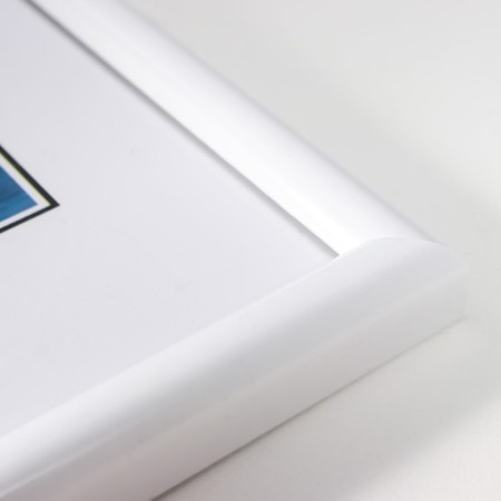 Photo frame plastic "Rainbow" 21x30 cm, white-4