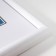 Photo frame plastic "Rainbow" 21x30 cm, white
