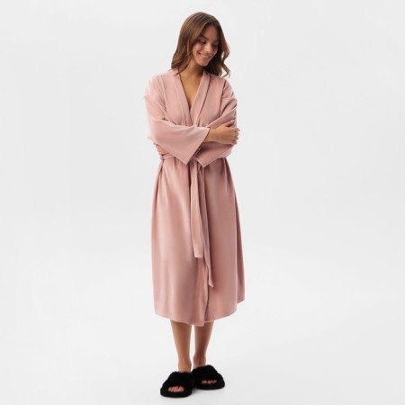 Women's robe KAFTAN PLUSHY p. 40-42, pink-5