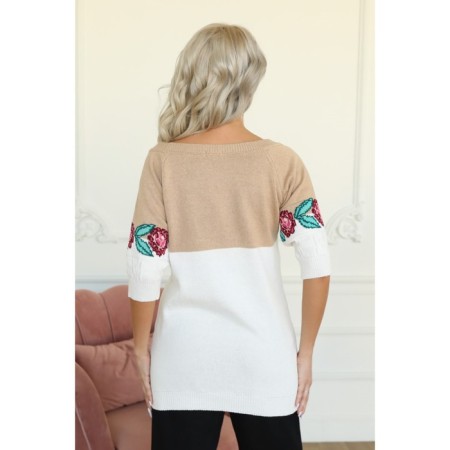 Female jumper, size 42, white color-11
