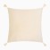 A set of decorative pillowcases Ethel with tassels, milk color, 45x45 cm - 2 pcs, polyester, velor
