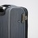 Small suitcase 20 "on lightning, code castle, with extension, color gray color