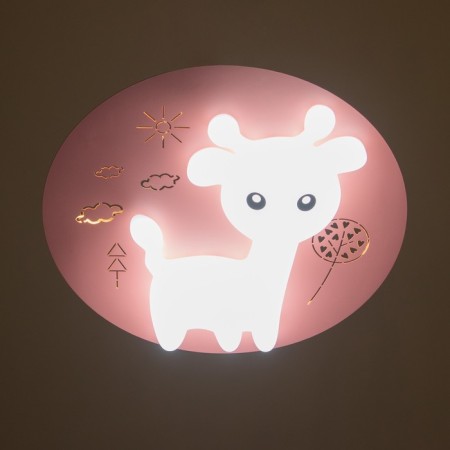 Luer with PDD "Girafik" 1xLED 96W 3000-6000K pink 47x47x10 cm Bayerlux-3