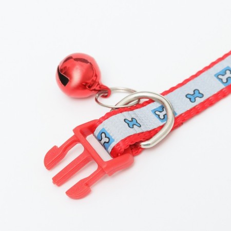 Collar "bone" reflective, 31 x 1 cm, red-4