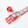 Collar "bone" reflective, 31 x 1 cm, red