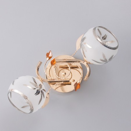 Viki chandelier 2x40W E27 Gold Model: 2751102-3
