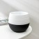 Pot "duet", 500 ml, black and white color